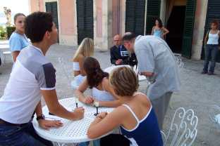 sul set di Butterfly